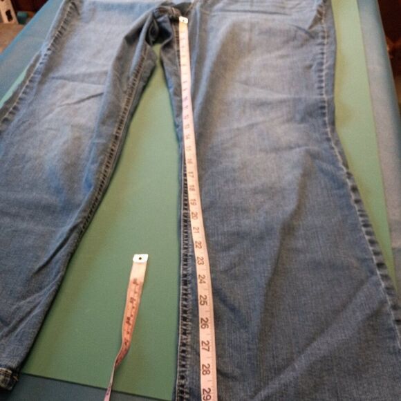 Maurices Jeans high-rise curvy Women's 24W long Cottagecore Countrycore - Picture 7 of 10